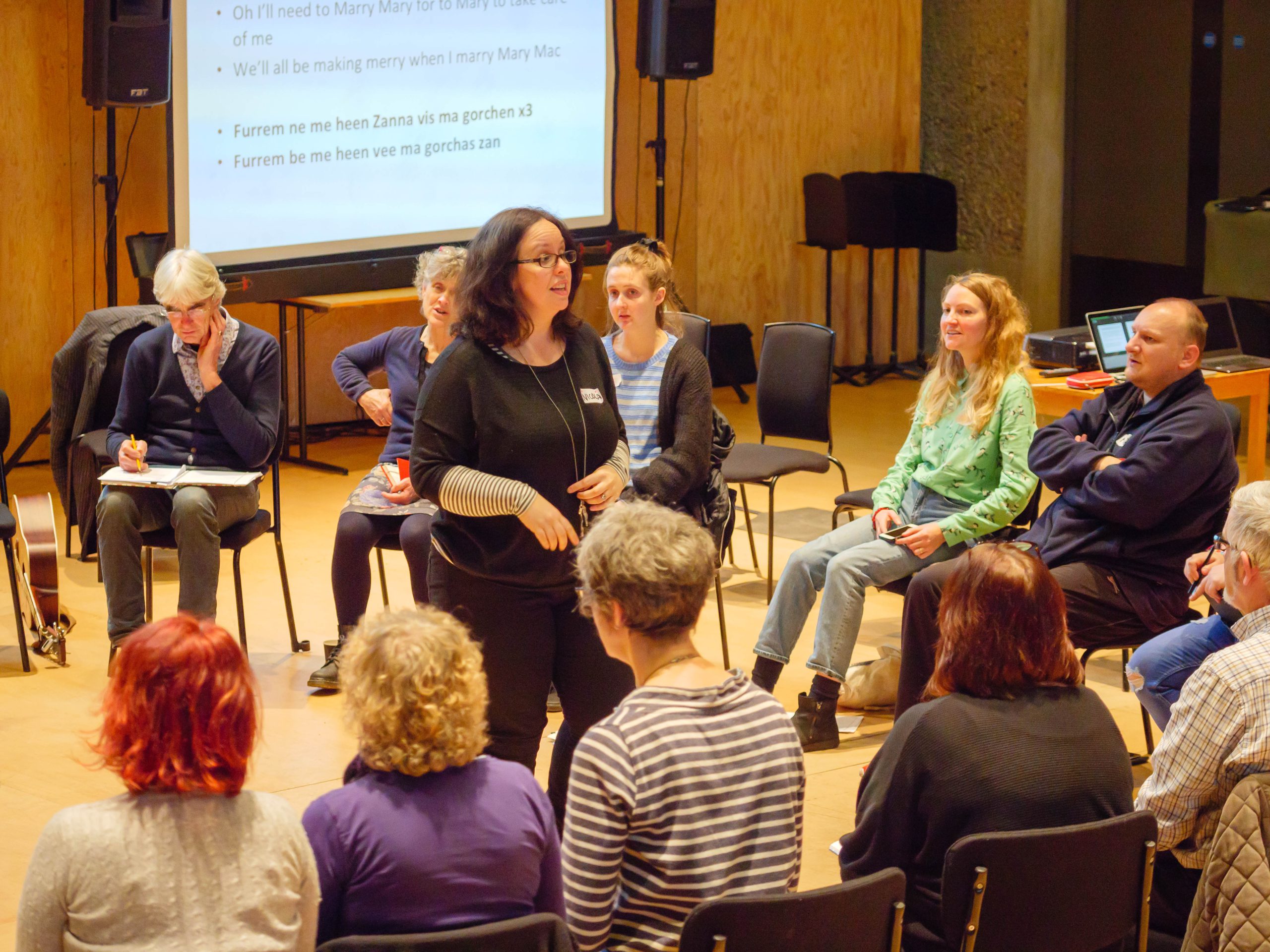 Singing to Beat Parkinson's training workshops at Snape Maltings